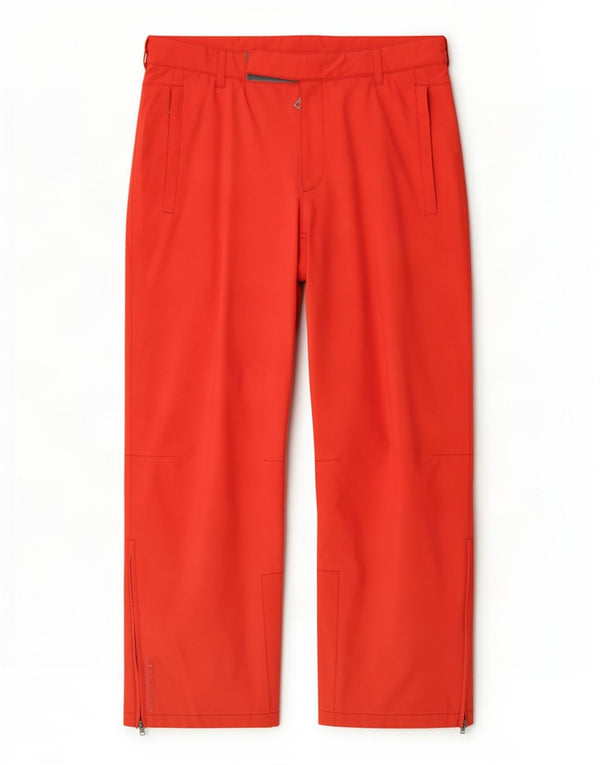 Pantaloni de schi Prada pentru bărbați IT 52 XL Poliester roșu