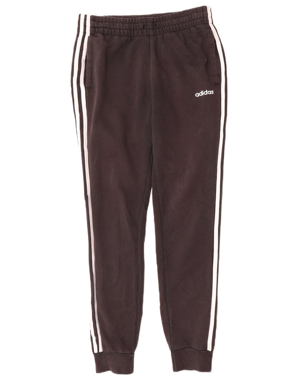 Pantaloni de trening Adidas pentru femei Joggeri UK 8/10 Bumbac negru mic