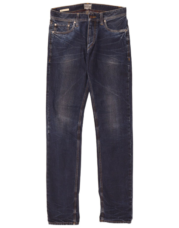 Blugi Jack & Jones Tim Slim pentru bărbați W32 L36 Bumbac albastru