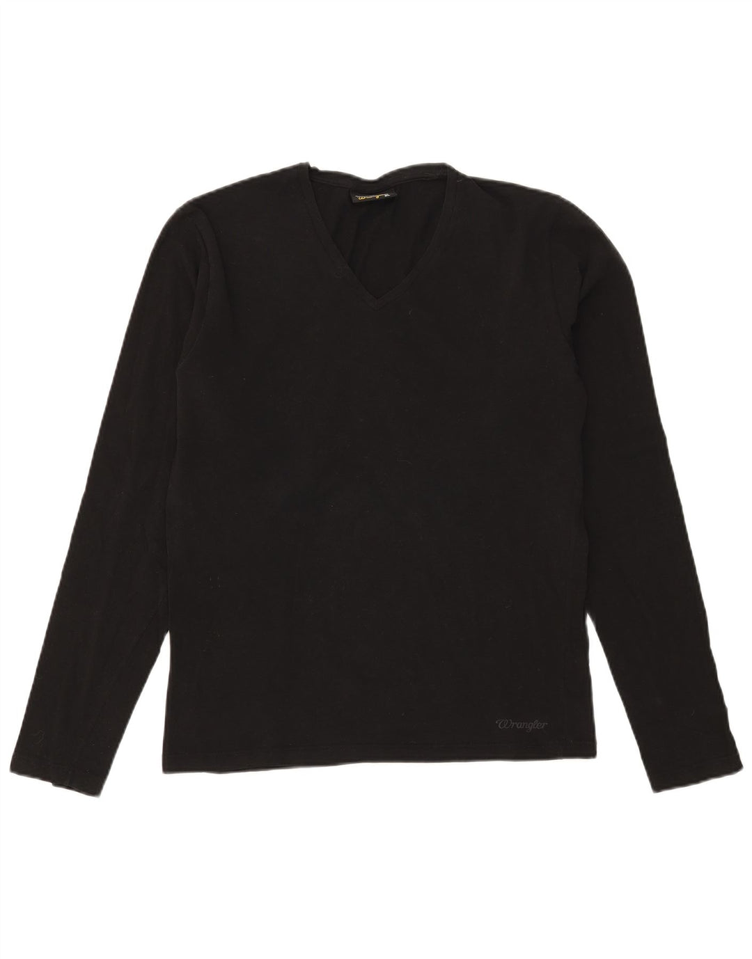 Top pentru femei Wrangler cu mânecă lungă UK 18 XL negru