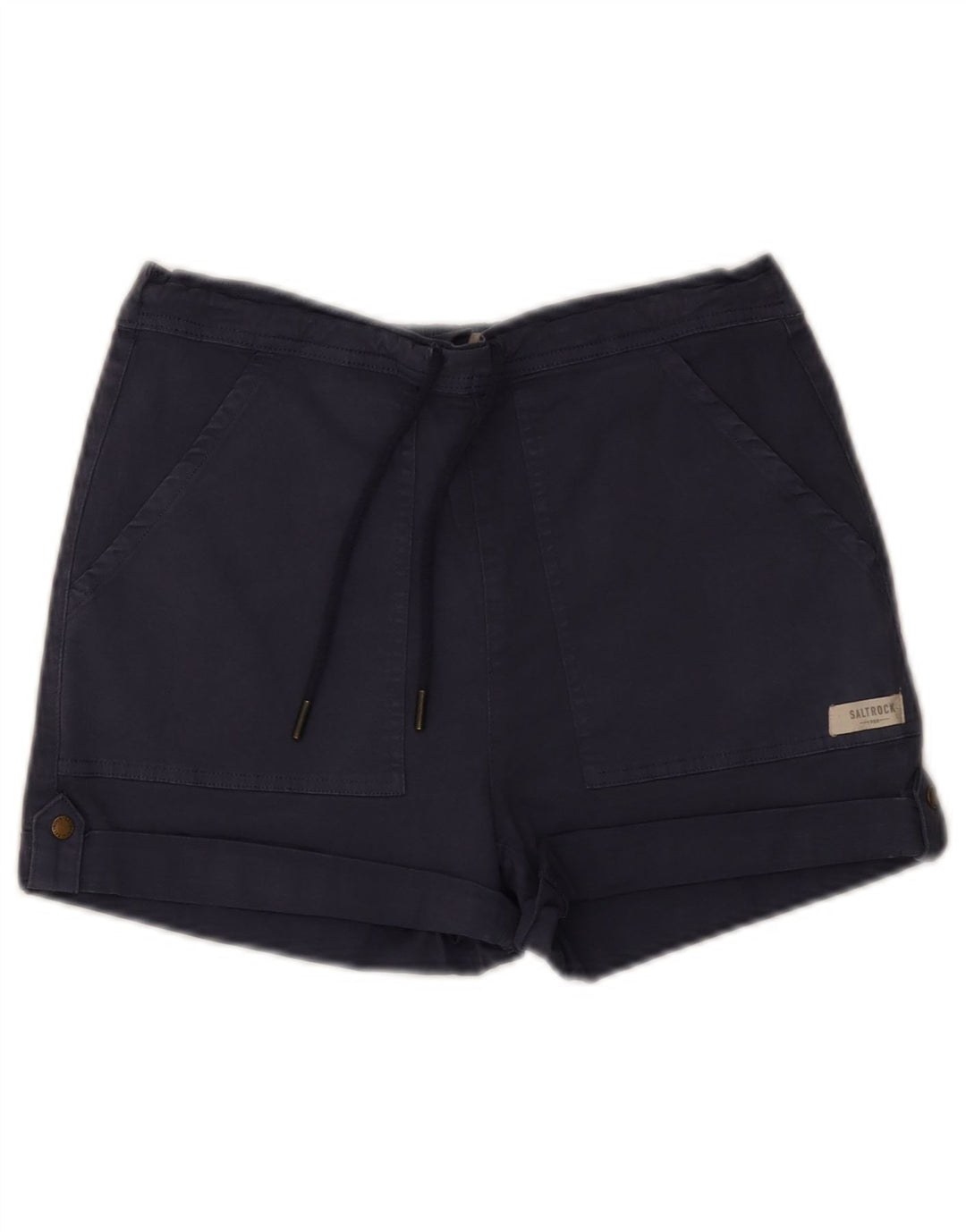 Pantaloni scurți chino pentru femei Saltrock W30, bumbac, albastru bleumarin mediu