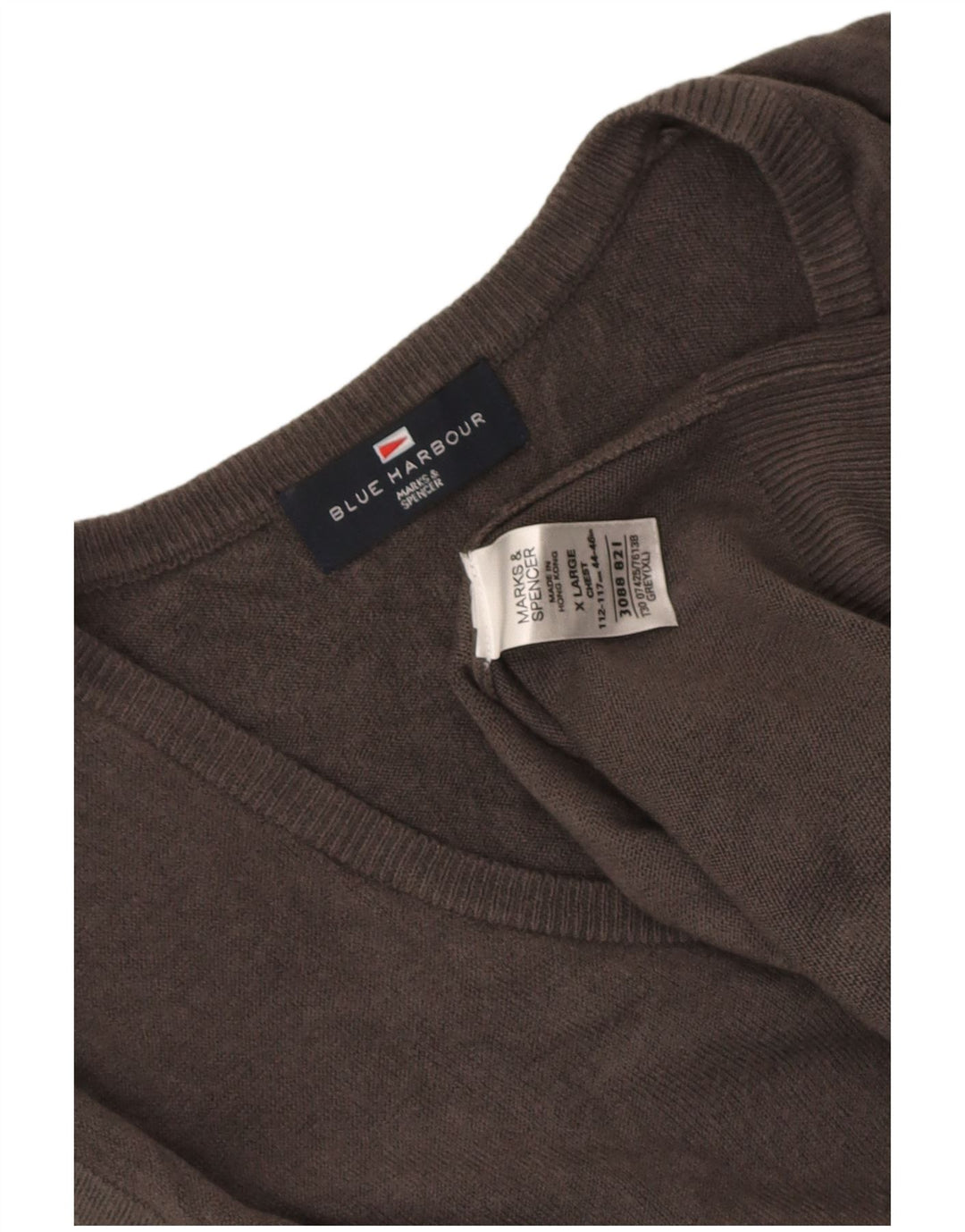 Bluză pentru bărbați Marks & Spencer Blue Harbour Vest Tank Top XL Gri Acrilic