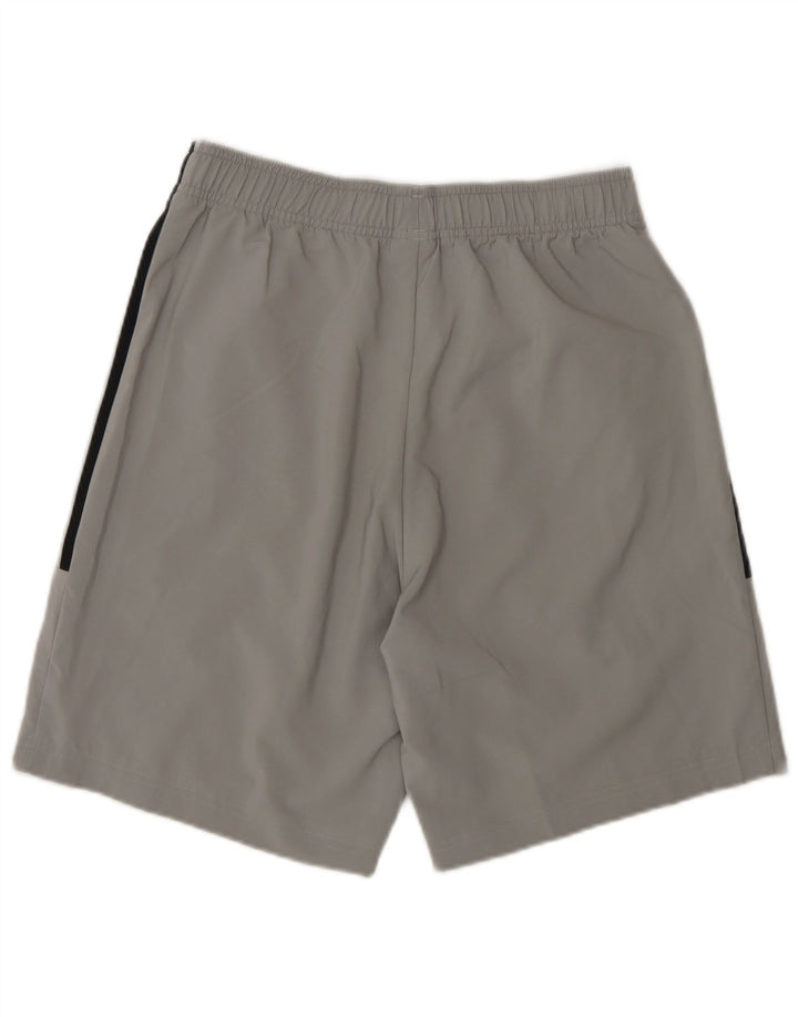 Pantaloni scurți sport pentru bărbați Adidas Mic, gri, poliester