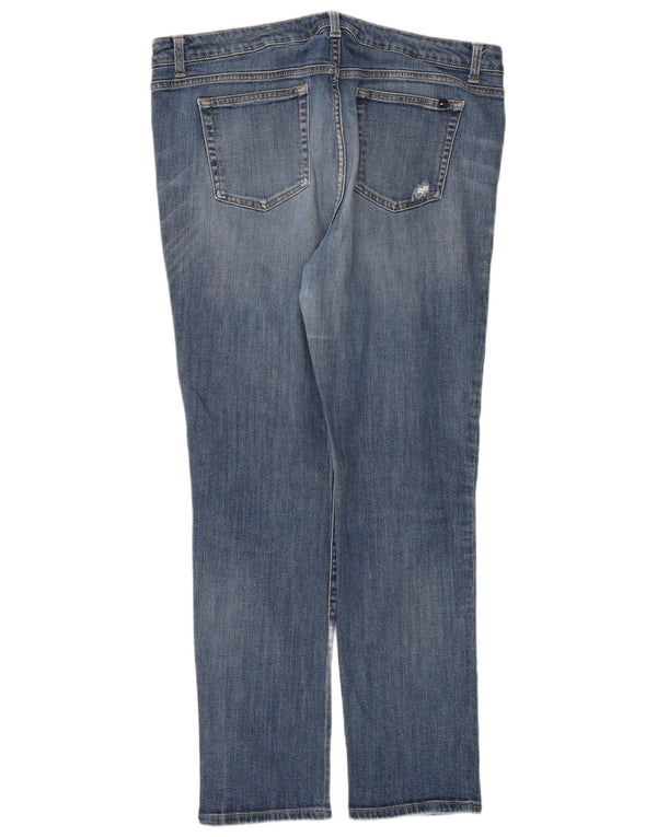 Blugi slim pentru femei Tommy Hilfiger Distressed W36 L31 Bumbac albastru