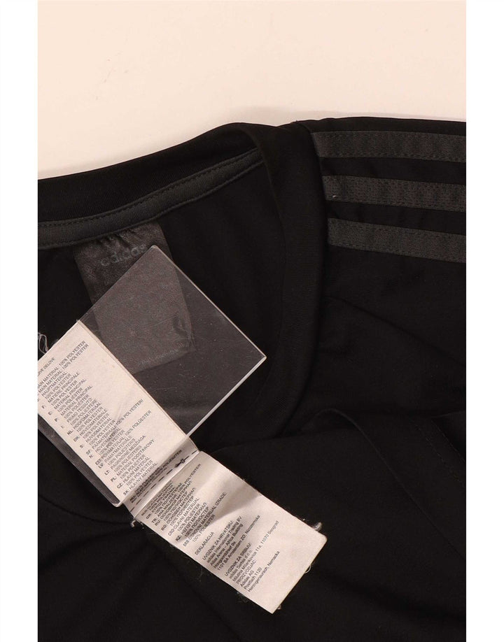 Tricou pentru bărbați Adidas Top Mic Negru Poliester