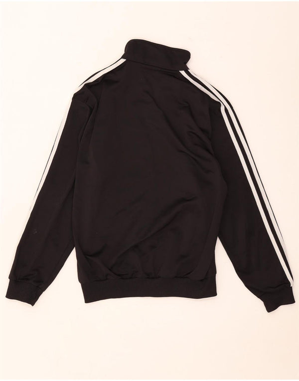 Jachetă de trening pentru băieți Adidas 13-14 ani, poliester negru