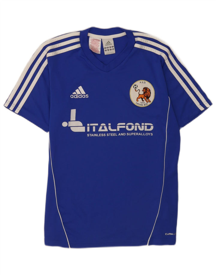 Tricou Adidas Climalite Graphic Top XS Albastru Poliester