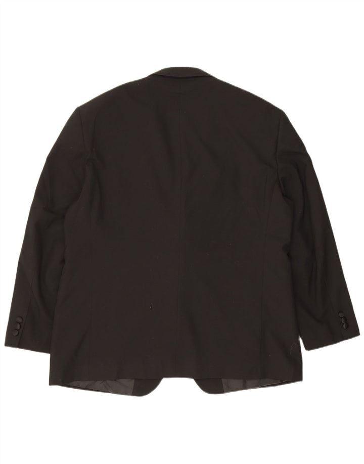 Jachetă pentru bărbați Marks & Spencer cu 2 nasturi, UK 44 XL, poliester negru