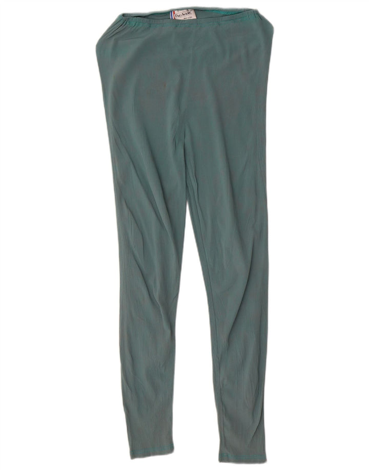 Leggings pentru femei Par Avion UK 10 Small Green Acetat
