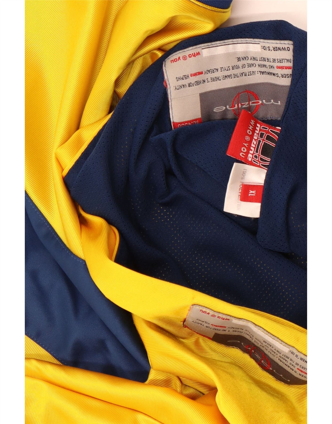 Mazine Mens Vest Top XL Galben Poliester Colorblock