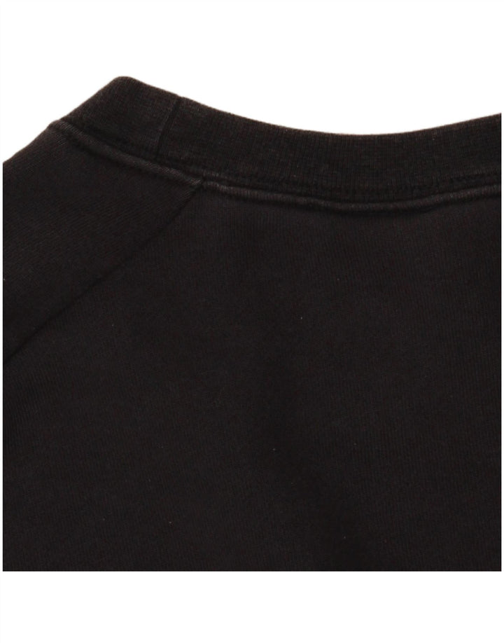 Pulover Nike pentru bărbați, bumbac mic, negru