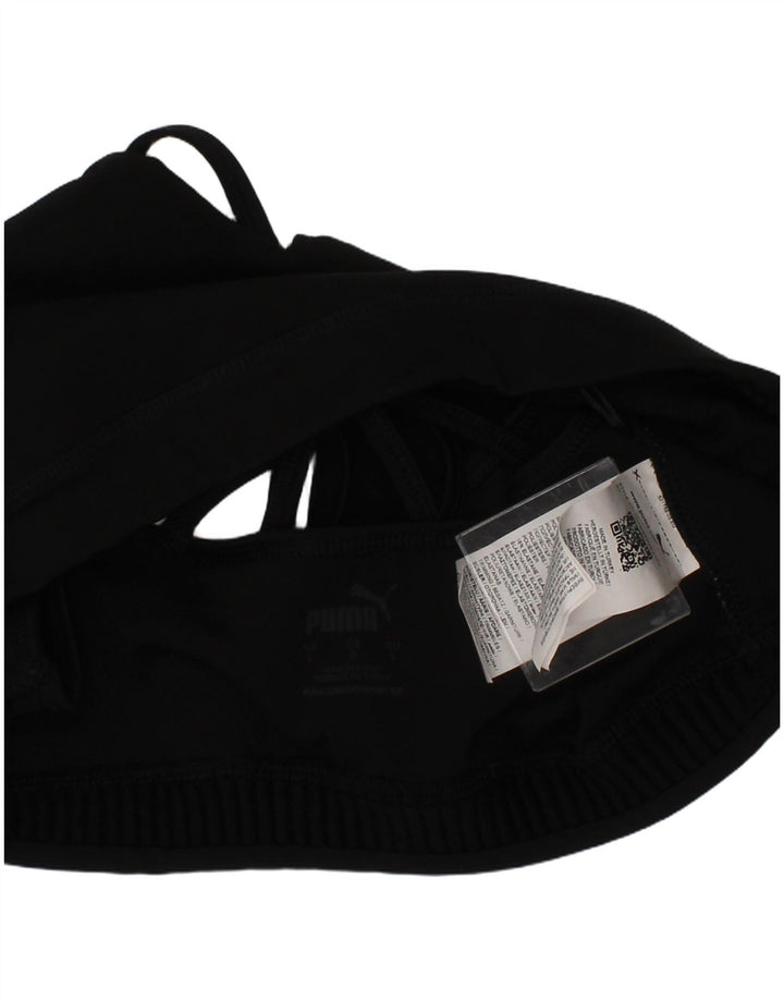 Sutien sport Puma pentru femei, mare, negru, poliester sport
