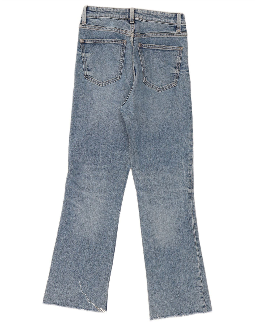 Blugi Zara Femei Bootcut EU 34 2XS W24 L26 Albastru