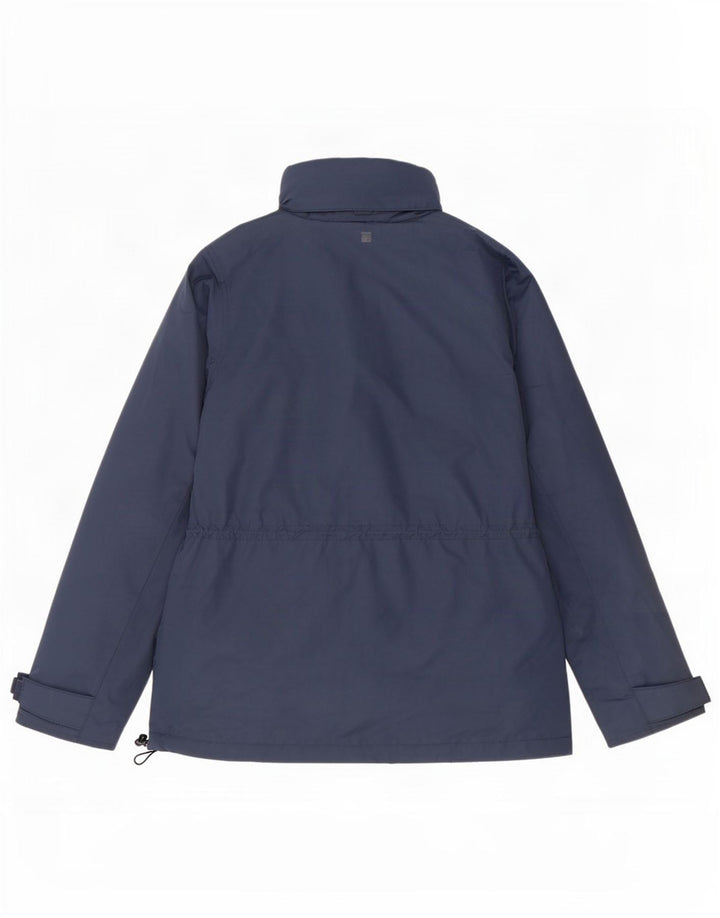 Jachetă Windbreaker cu glugă pentru femei Mountain Warehouse UK 10 Small Bleumarin