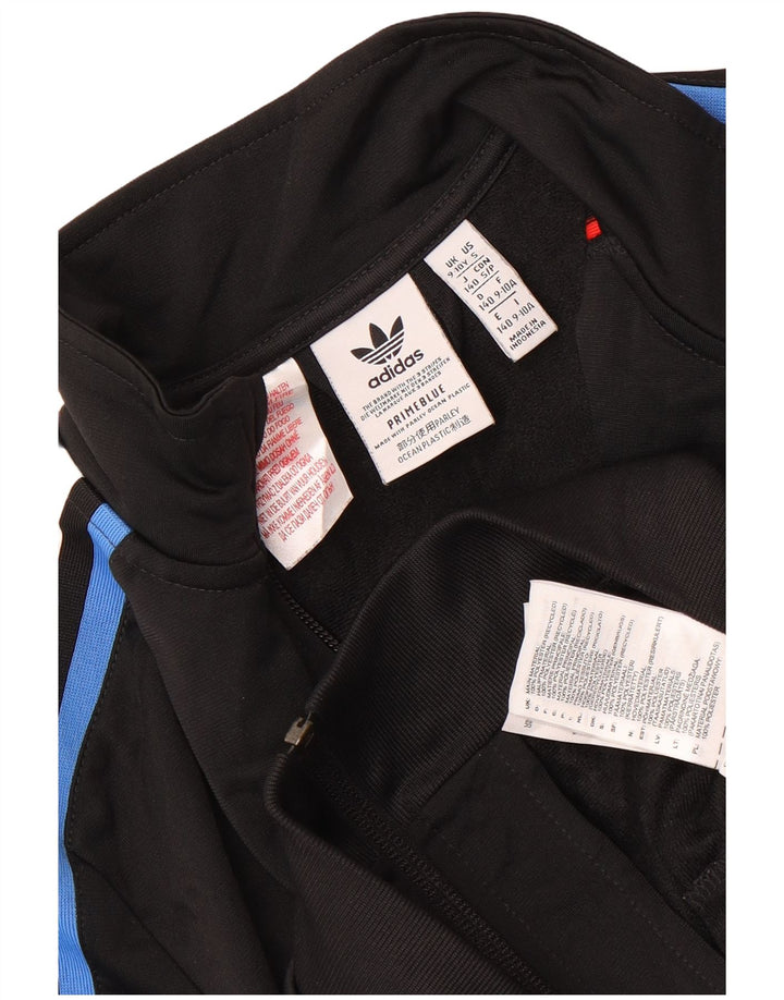 Jachetă de trening pentru băieți Adidas 9-10 ani, negru, poliester