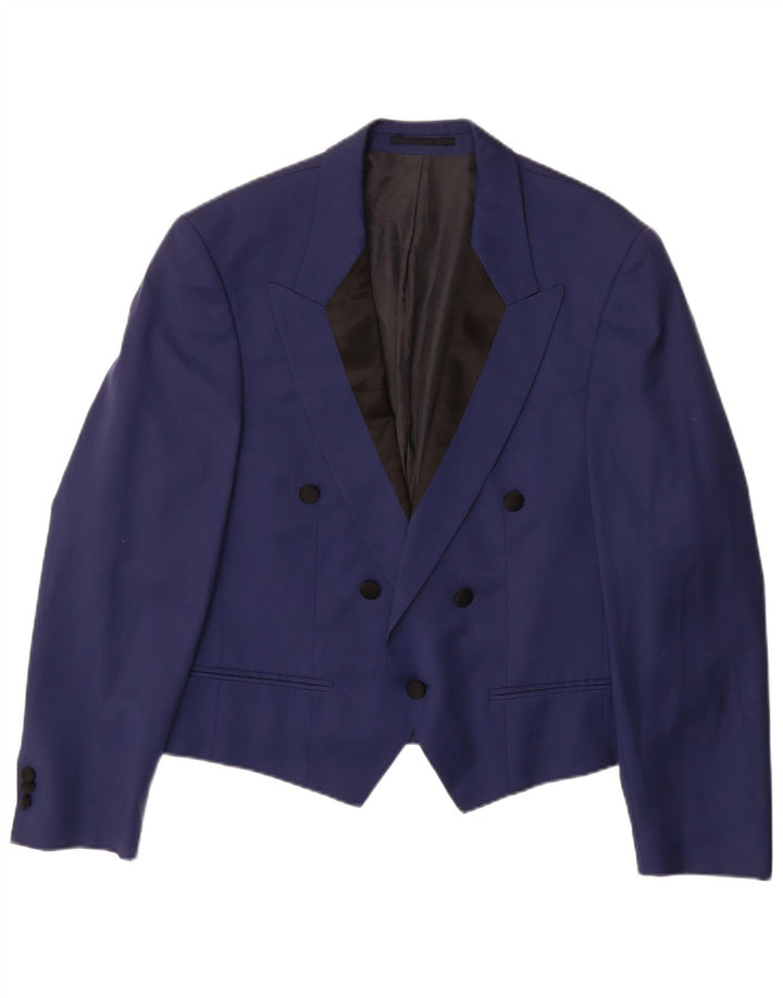 Jachetă vintage pentru bărbați Berlin, Marea Britanie 38 Mediu, albastru bleumarin