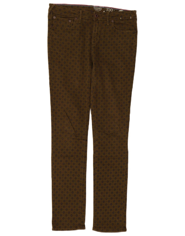 Blugi skinny pentru femei Jack Wills W28 L32 bumbac floral kaki