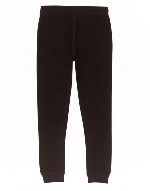 Topshop Pantaloni de trening pentru femei Joggeri UK 14 Viscoză mare neagră
