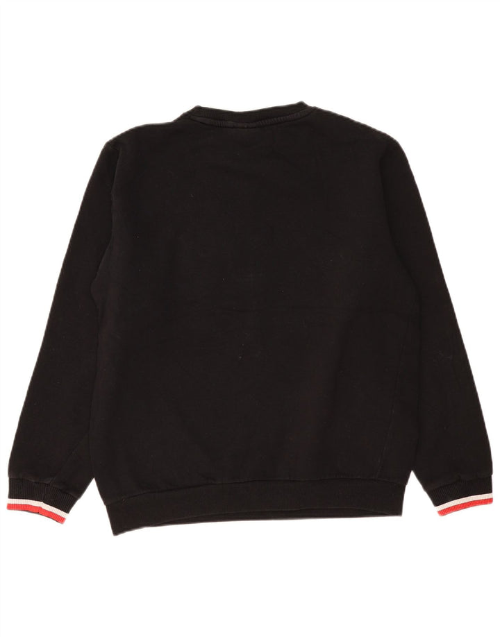 Pulover supradimensionat pentru femei FILA UK 10 Bumbac negru mic