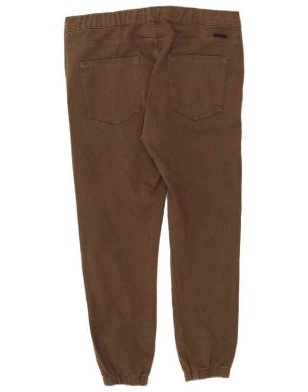 Pantaloni de jogging pentru bărbați Zara Pantaloni chino EU 44 Large L34 L26 Kaki