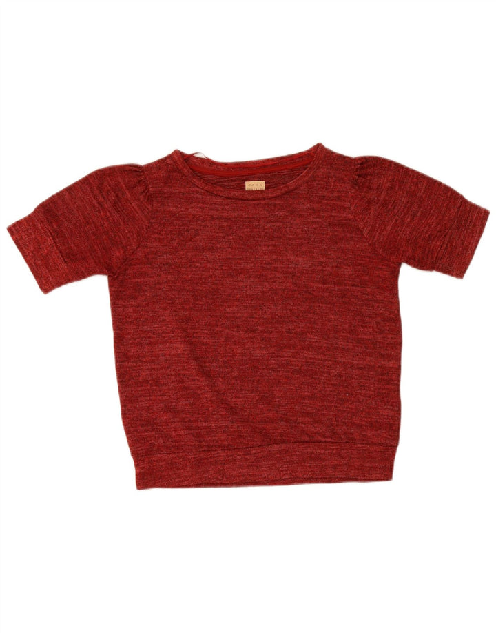 Tricou pentru femei Zara UK 10 Poliester cu pături roșii mici