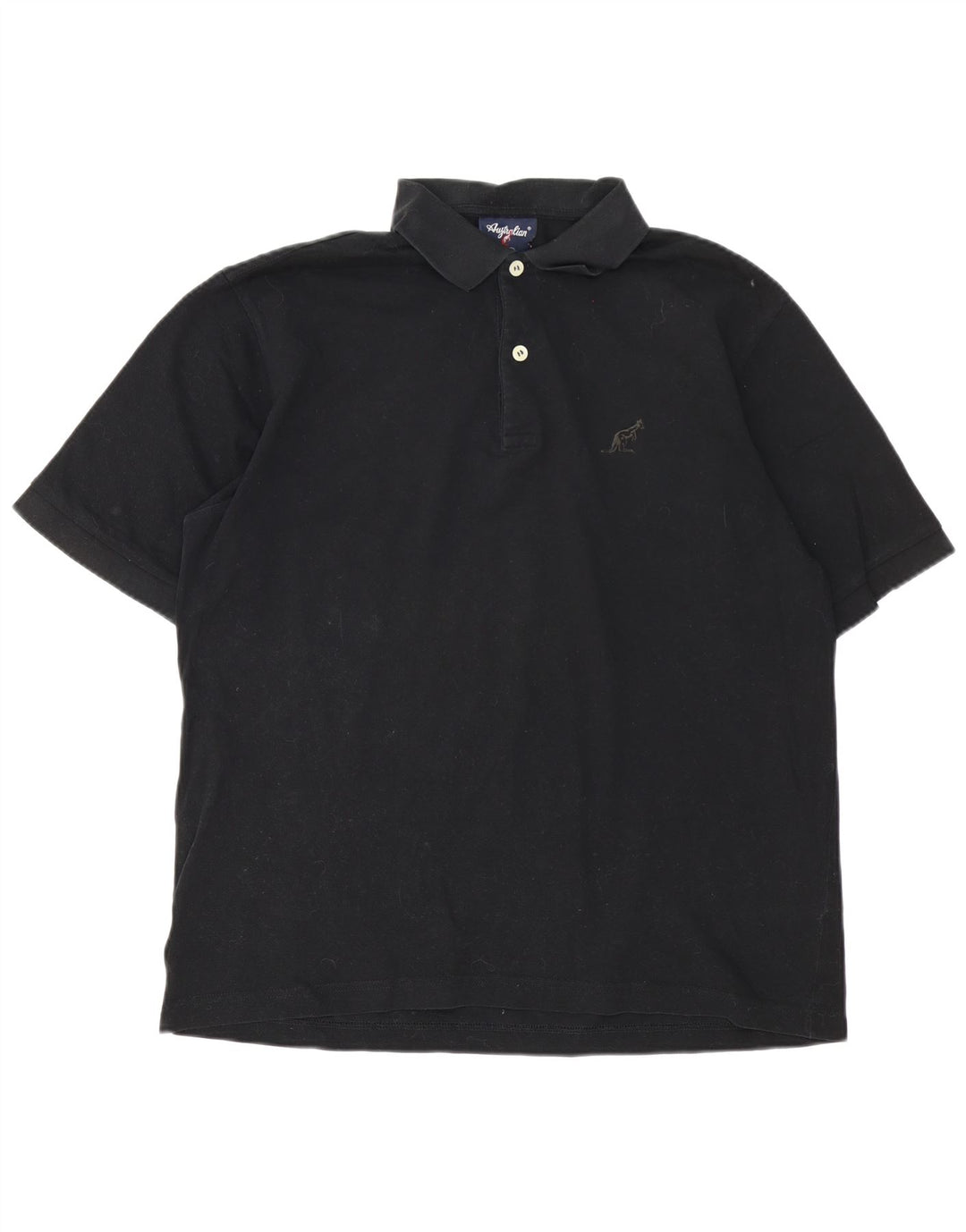 AUSTRALIAN L'ALPINA Tricou polo pentru bărbați IT 50 Medium Negru