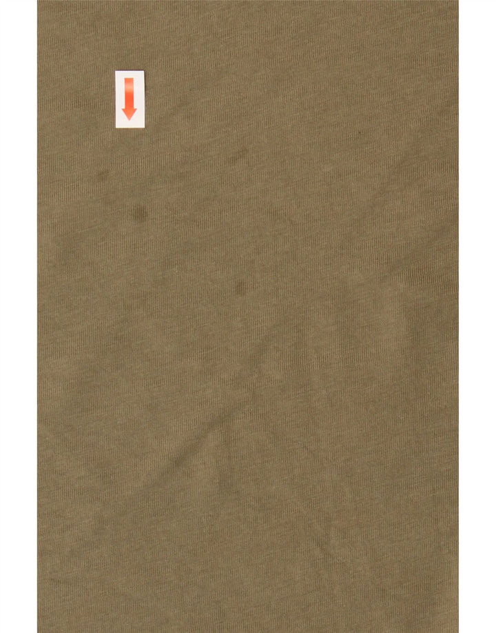 PUMA Mens T-Shirt Top Large Khaki Vintage Puma and Second-Hand Puma from Messina Hembry 