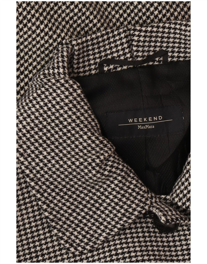 MAX MARA Set fuste 2 piese 4 nasturi pentru femei UK 10 Mic W28 Gri Clasic