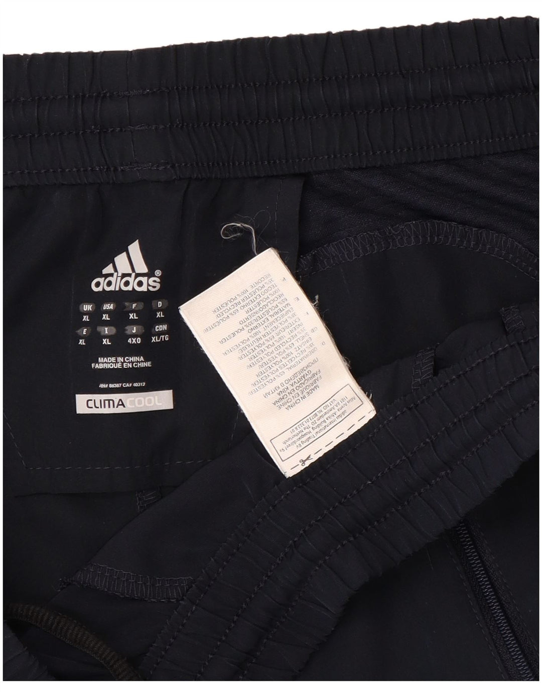 Pantaloni scurți sport pentru bărbați Adidas Climacool XL bleumarin poliester