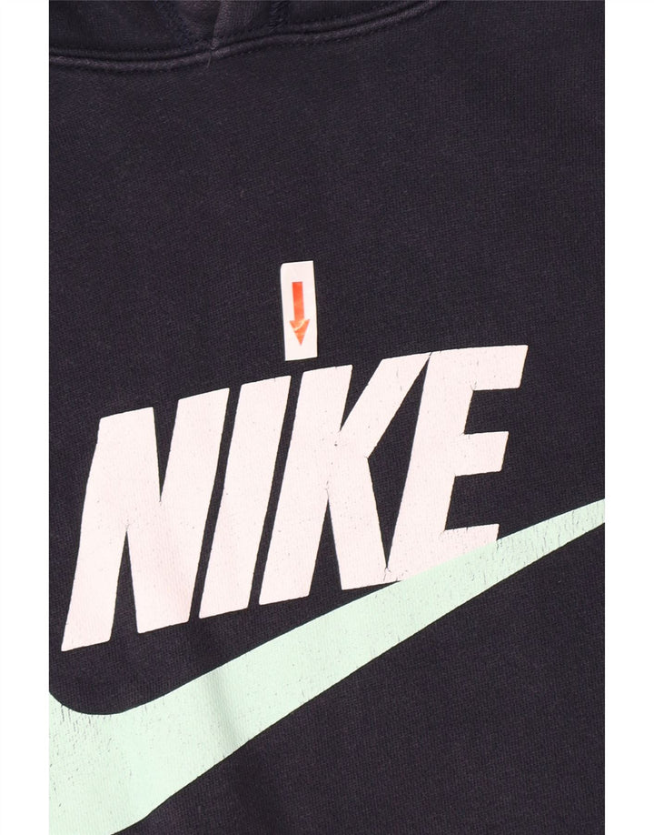 Pulover Nike Grafic pentru bărbați, bumbac, albastru, mediu