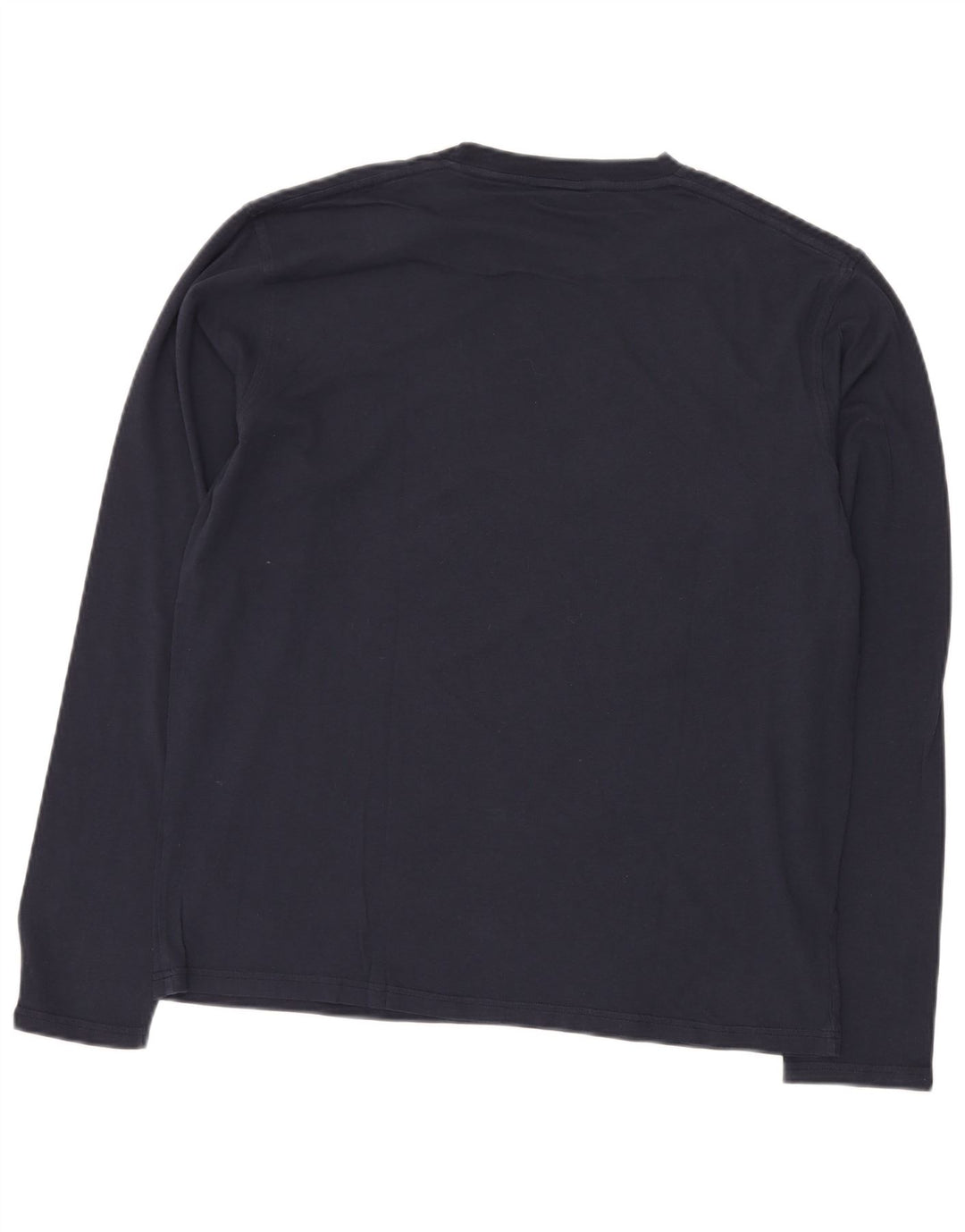 DIESEL Top grafic pentru bărbați cu mânecă lungă XL, bumbac bleumarin