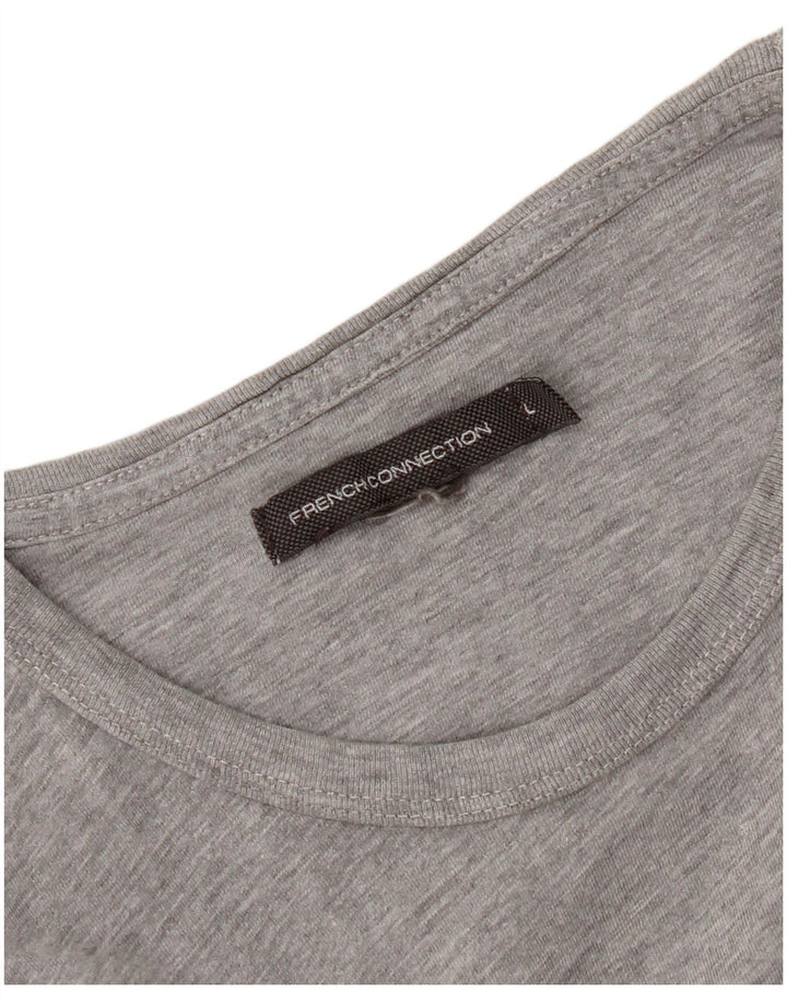 Tricou pentru femei French Connection Top UK 14 Large Gri
