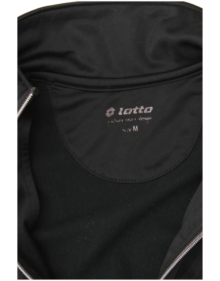 Jachetă de trening pentru femei Lotto UK 14 Medium Black
