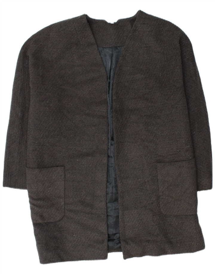Palton deschis pentru femei Marks & Spencer UK 18 XL poliester gri