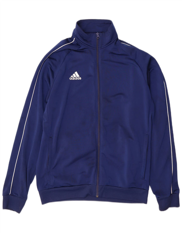 Jachetă de trening pentru bărbați ADIDAS, mare, albastru, poliester