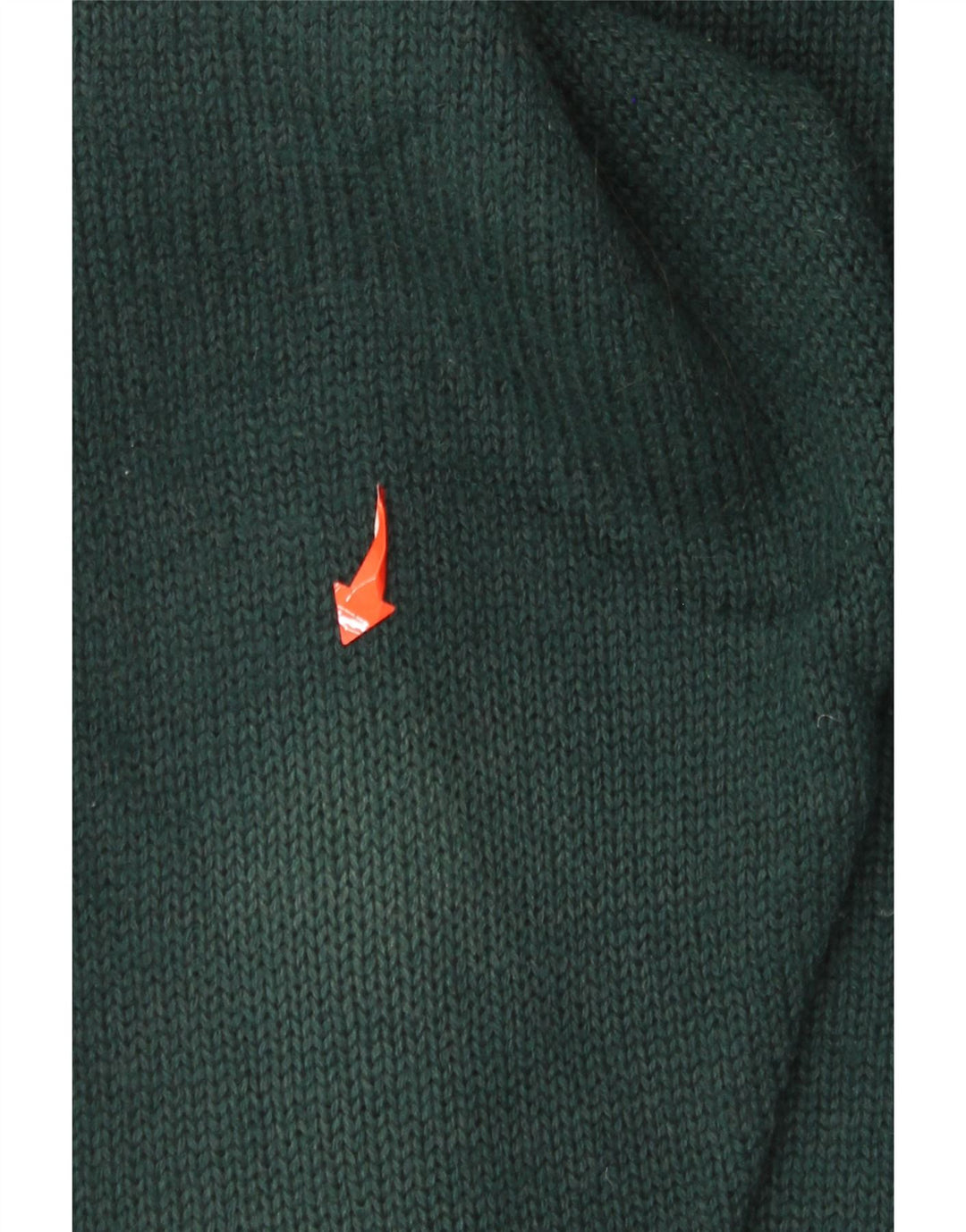 Pulover vintage cu gât țestoasă pentru femei UK 14 Lână verde mare