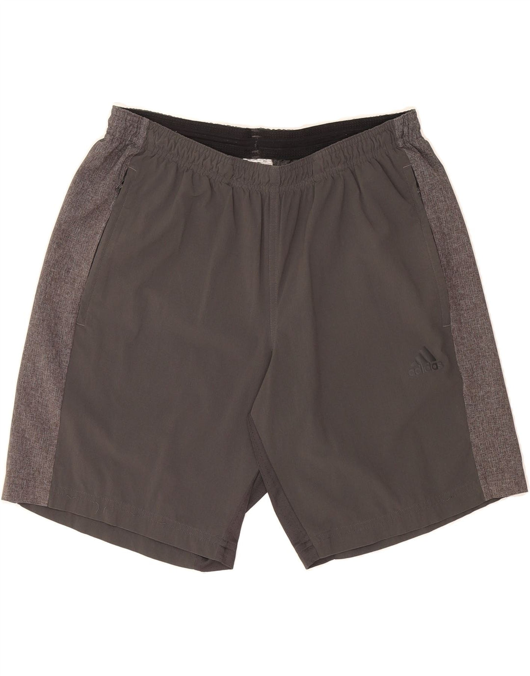 ADIDAS Mens Sport Shorts Medium  Brown Colourblock Nylon Vintage Adidas and Second-Hand Adidas from Messina Hembry 