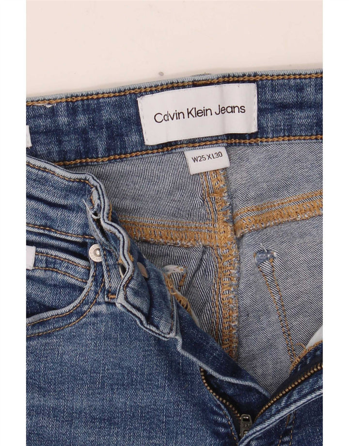 Blugi skinny pentru femei Calvin Klein W25 L30 albastru