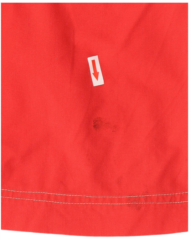 Pantaloni scurți casual Vintage pentru femei IT 42 Medium W30 Red
