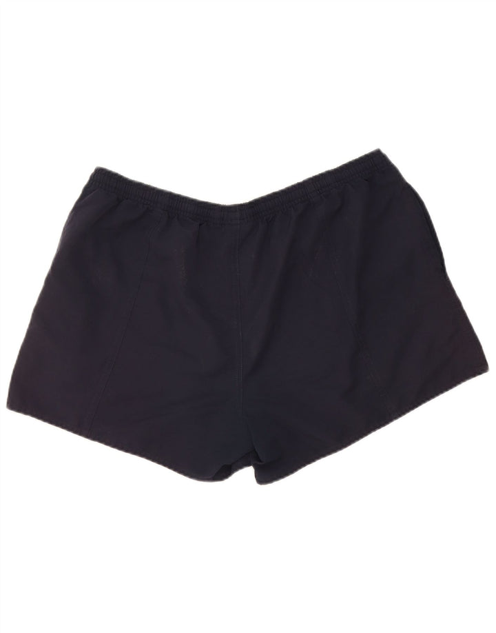 Pantaloni scurti sport Reebok pentru femei UK 16, mari, albastru, poliester