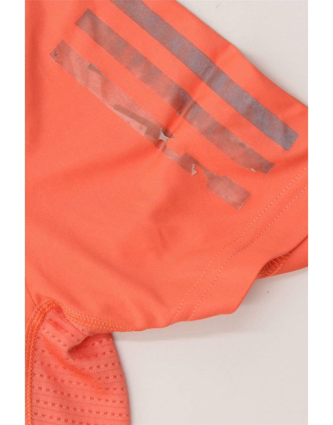 Tricou pentru alergare pentru bărbați Adidas Top mic poliester portocaliu