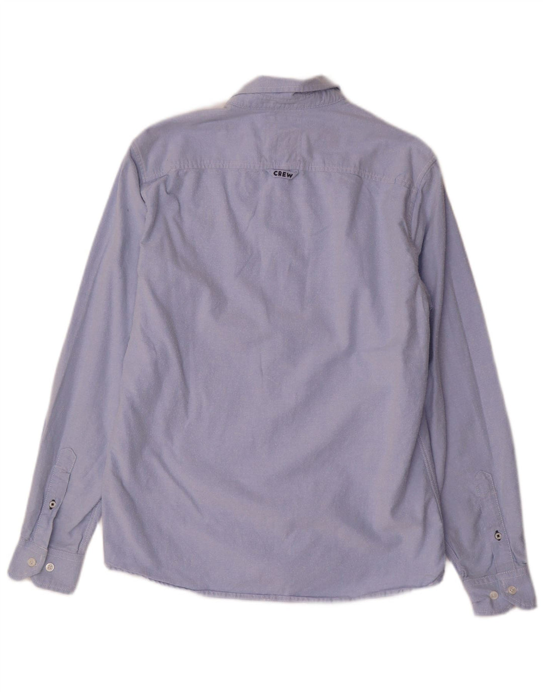 CREW CLOTHING Cămașă Slim Fit pentru bărbați Bumbac albastru mediu