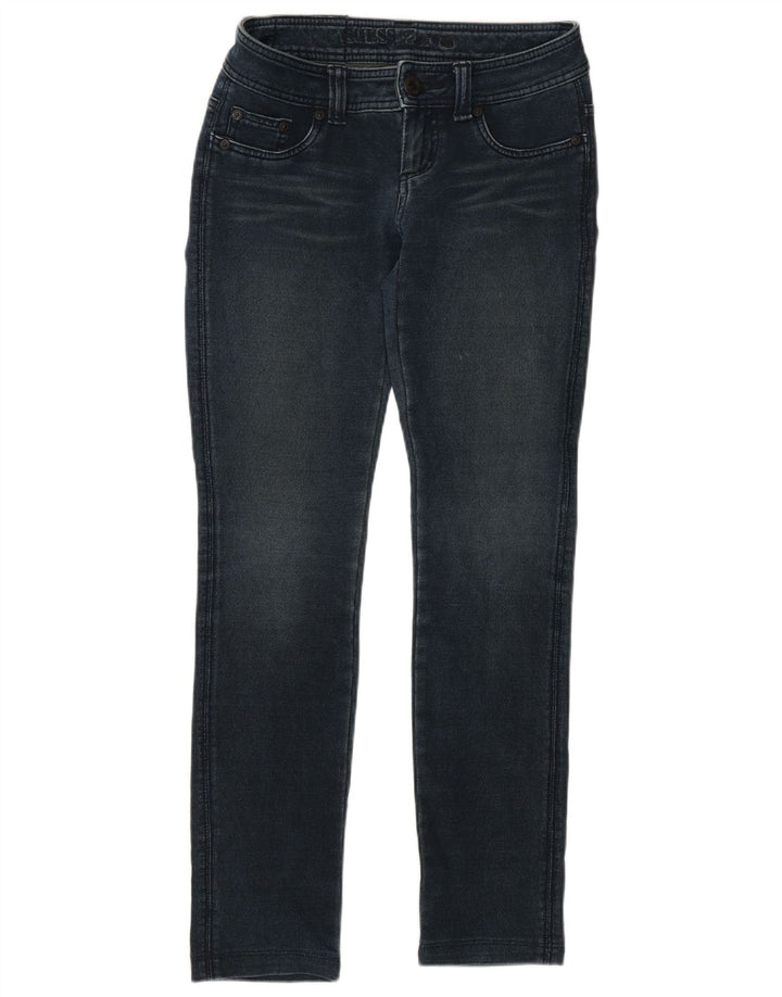 Blugi slim pentru femei Guess W25 L28 bumbac albastru