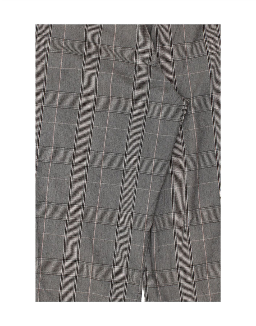 LEE Womens Straight Casual Trousers US 16 2XL W38 L33 Grey Check Polyester Vintage Lee and Second-Hand Lee from Messina Hembry 