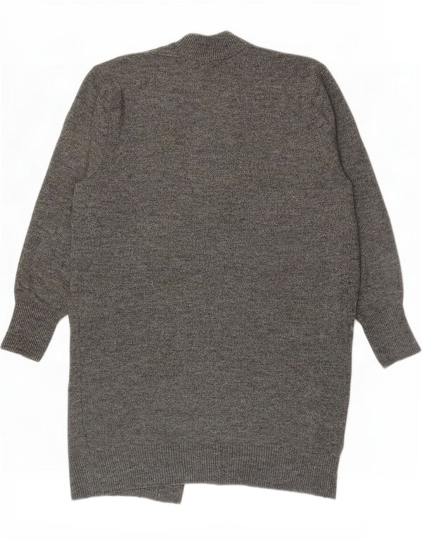 Pulover cardigan deschis pentru femei Zara UK 14 Gri mediu Acrilic