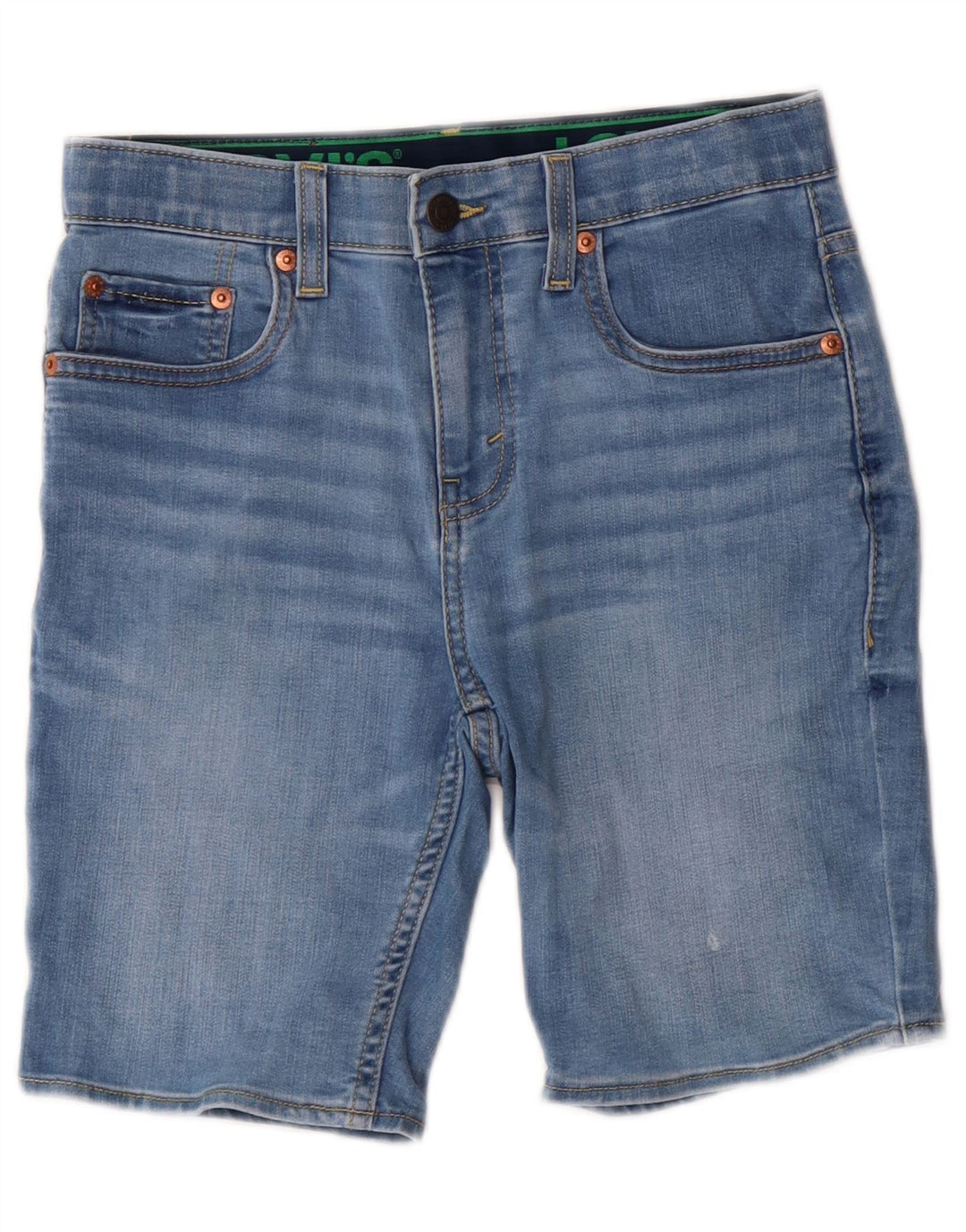 Pantaloni scurți din blugi pentru băieți Levi's 11-12 ani W26 Albastru