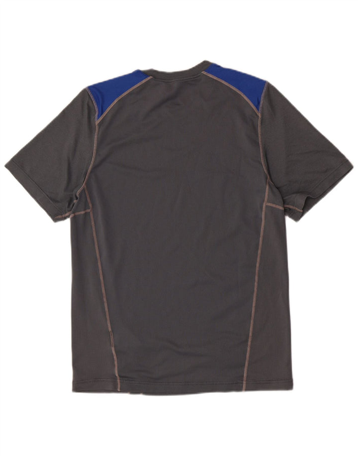 Tricou pentru bărbați Nike Top mic, gri, poliester color bloc