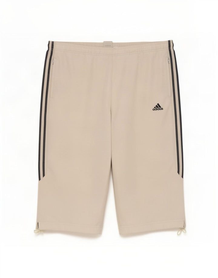 Pantaloni scurți sport Bermuda Adidas pentru bărbați, XL, poliester alb