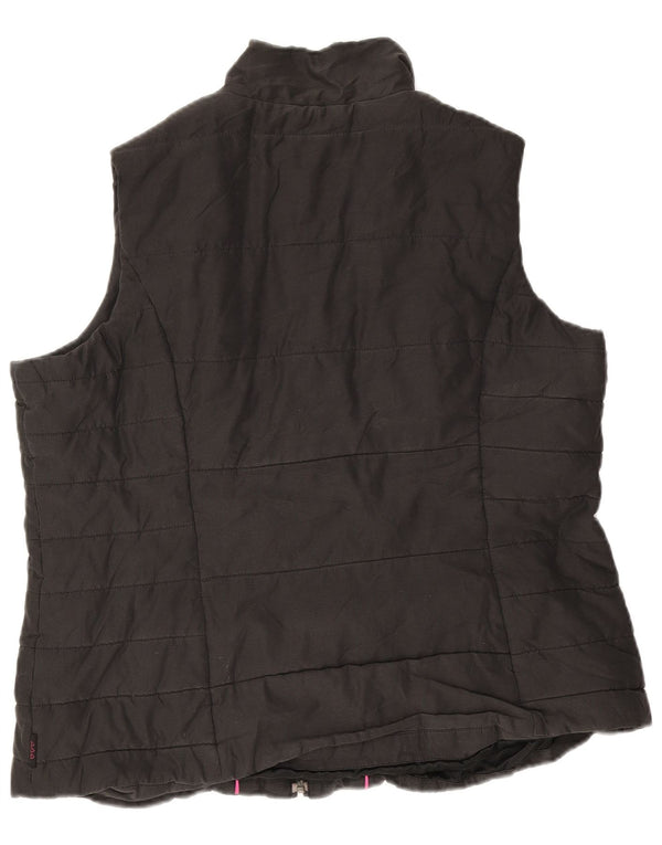 Gilet căptușit pentru femei Marks & Spencer UK 18 XL poliester negru