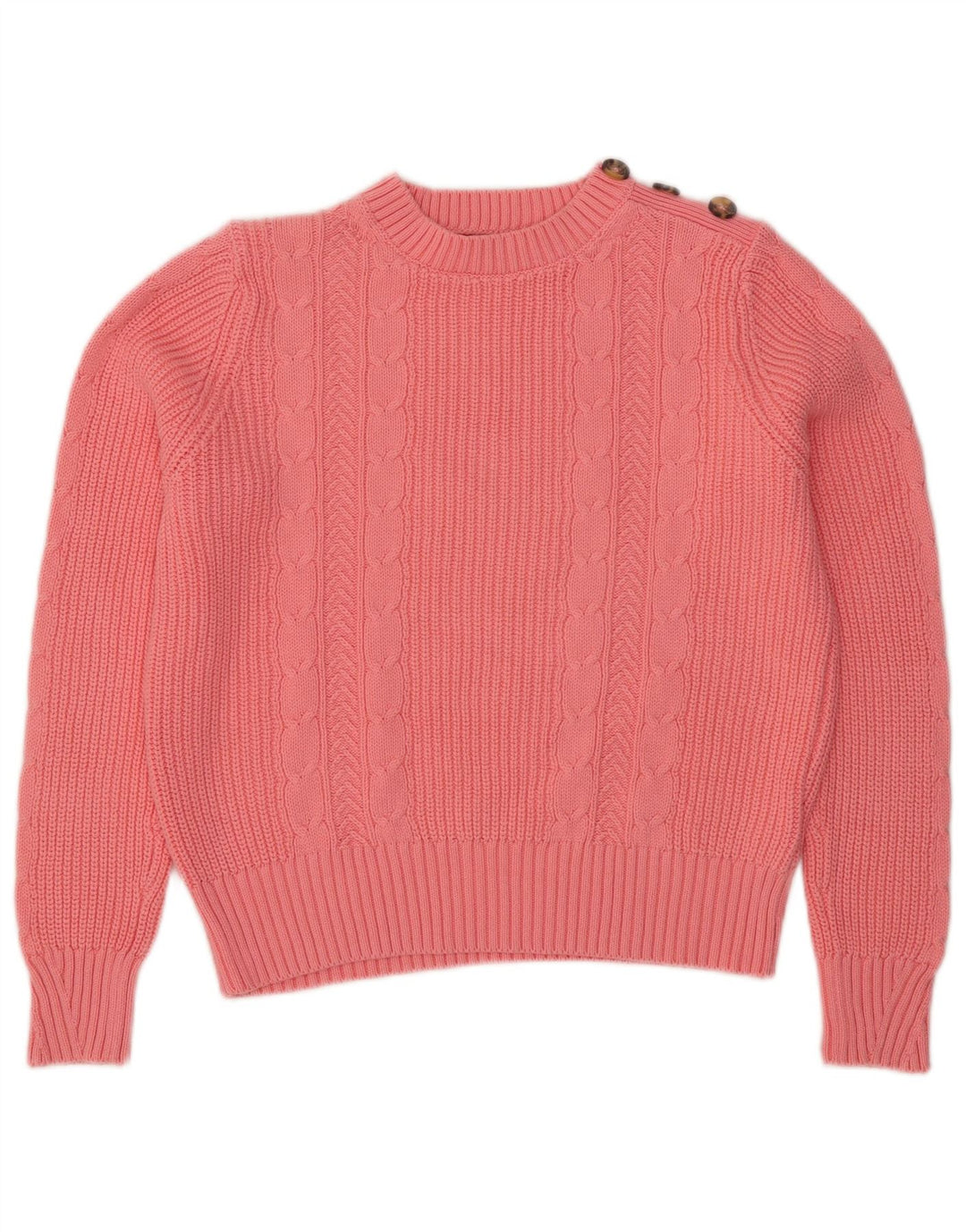 Pulover pentru femei Marks & Spencer Crop Crew Deck Pulover UK 14 Medium Pink